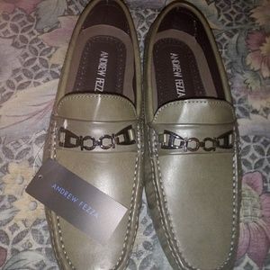 Brand new mens andrew fezza slip ons size 9.5